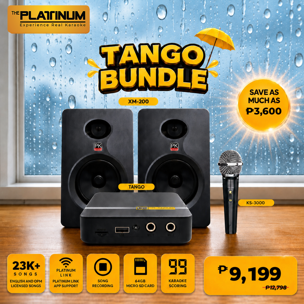 TANGO + XM200 with KS-3000 - Bundle