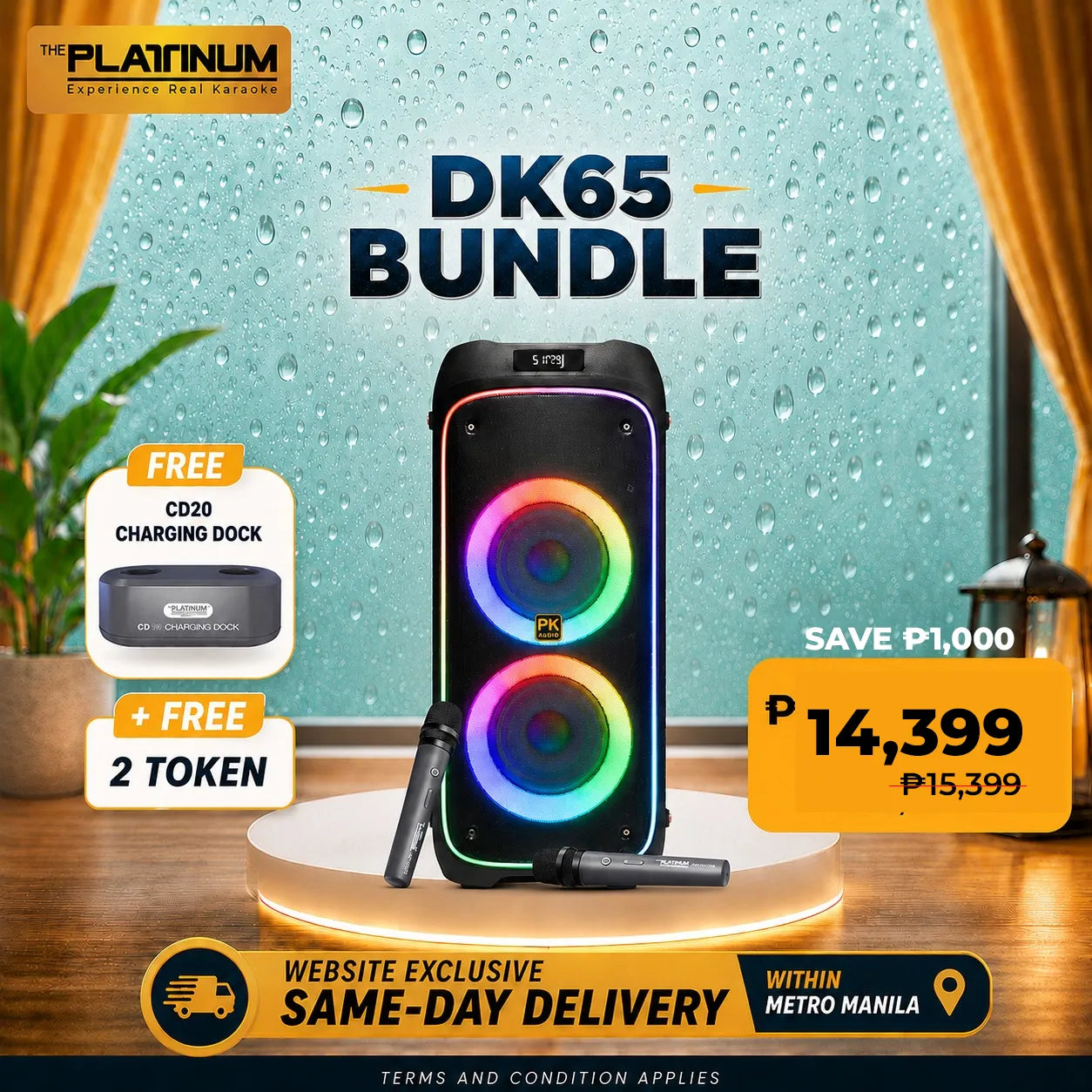 DK65 + Free 2 Token with CD20 Bundle