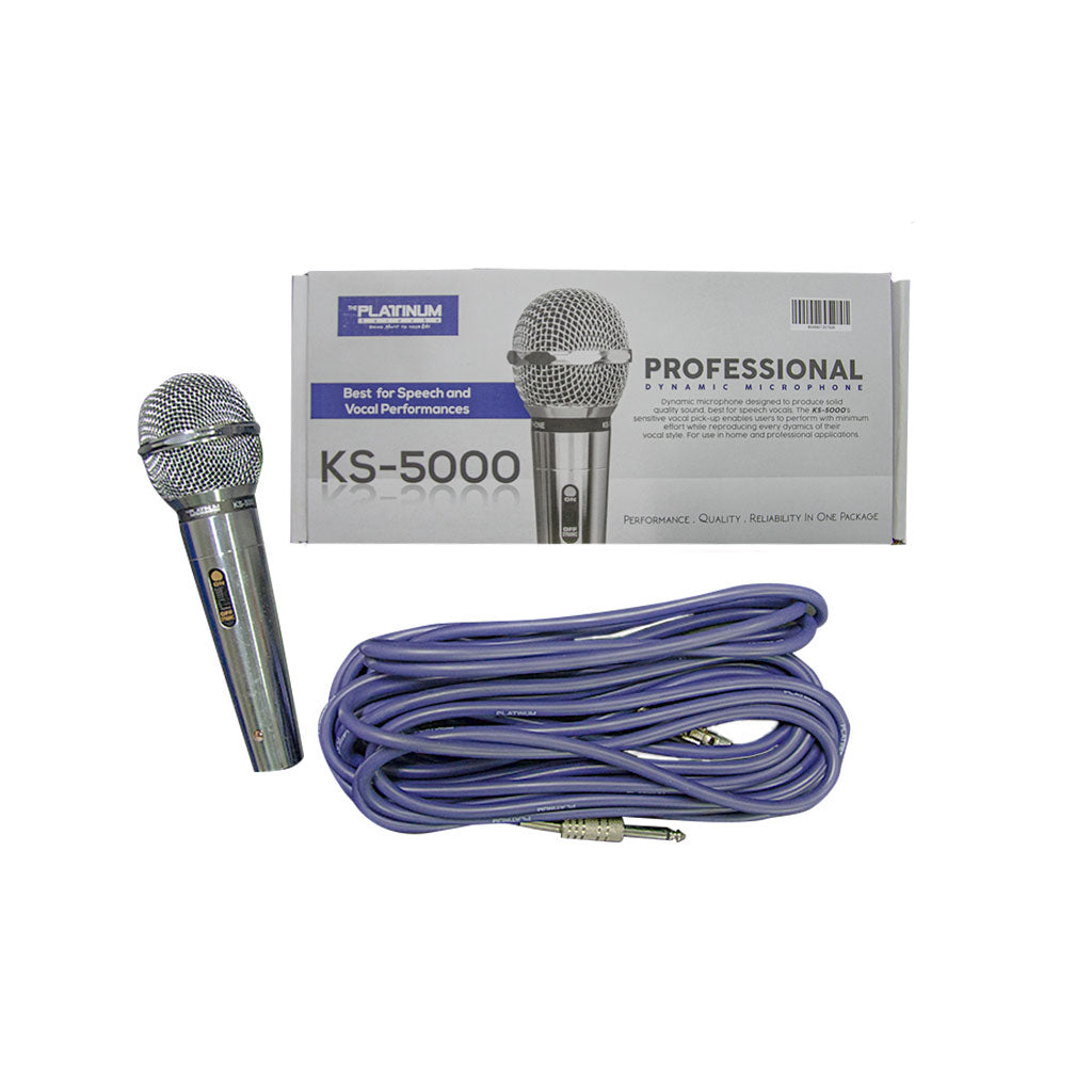 KS-5000 PROFESSIONAL DYNAMIC MICROPHONE
