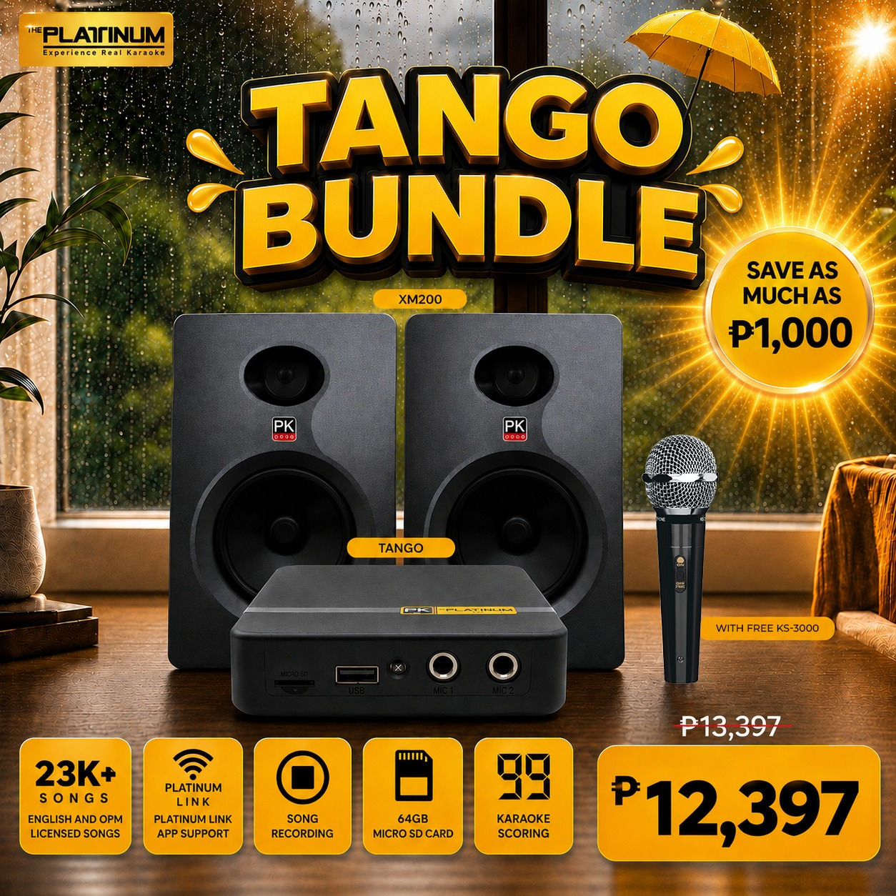 TANGO + XM200 with KS-3000 - Bundle