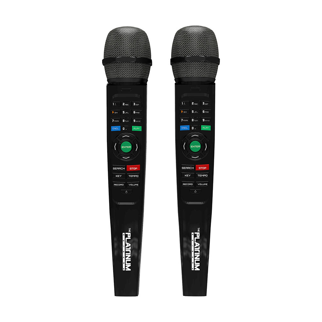 CELLO 2 UHF Wireless Microphone Karaoke Player - International Shipping