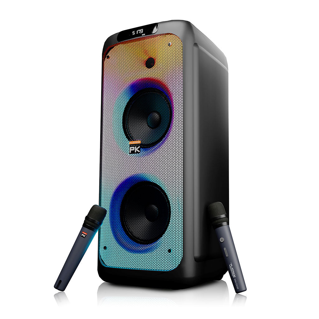 platinum karaoke dk88 down side view