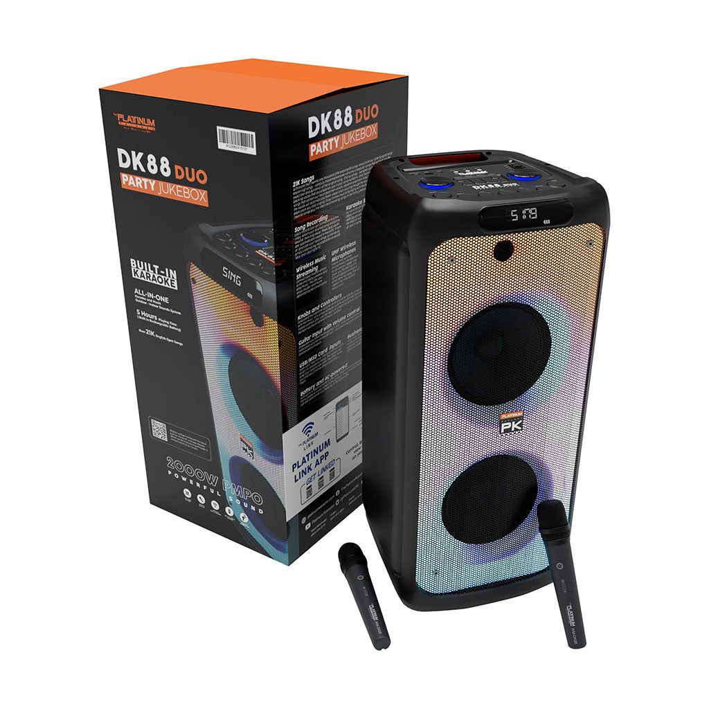 platinum karaoke dk88 with mic