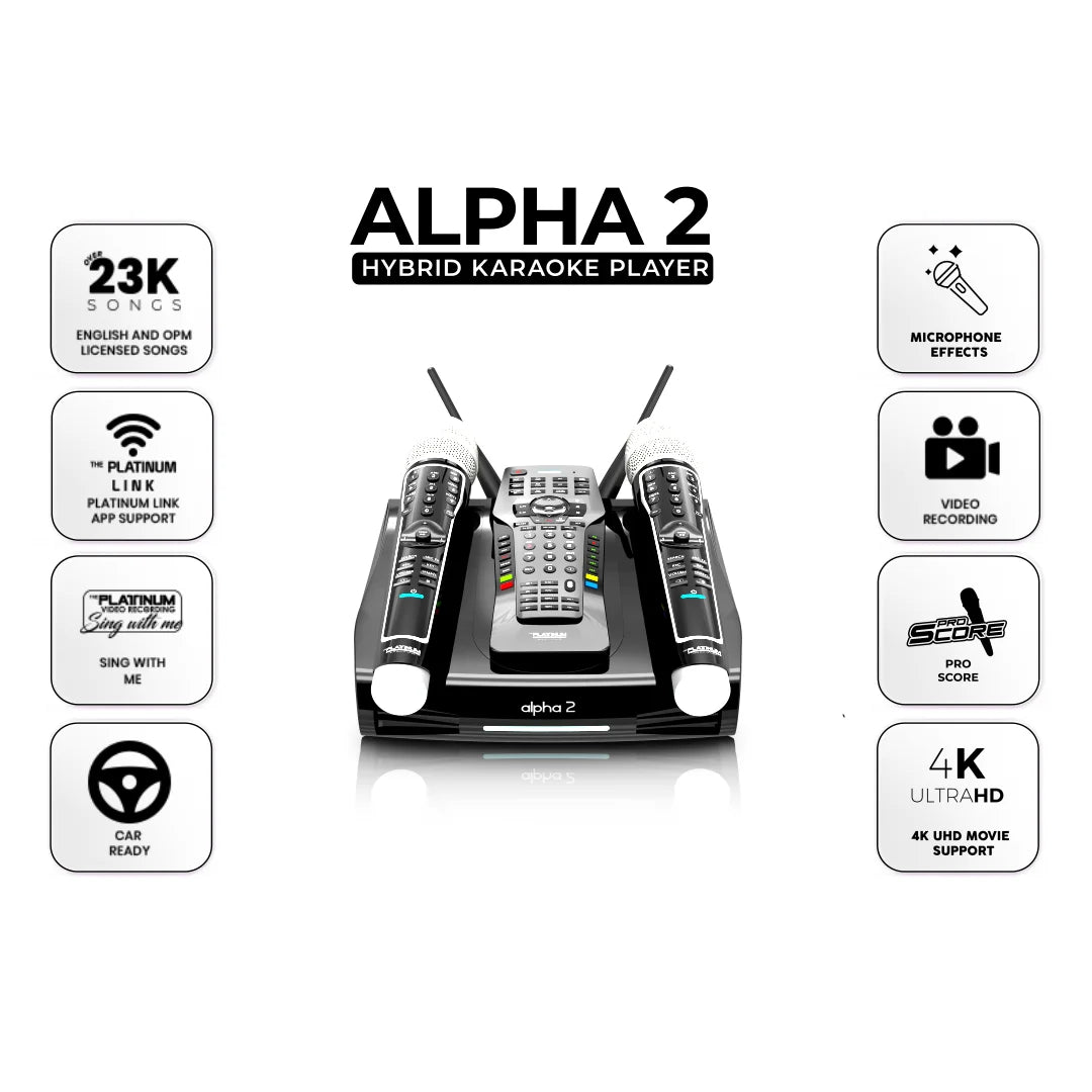 ALPHA 2 High-End Home Karaoke System