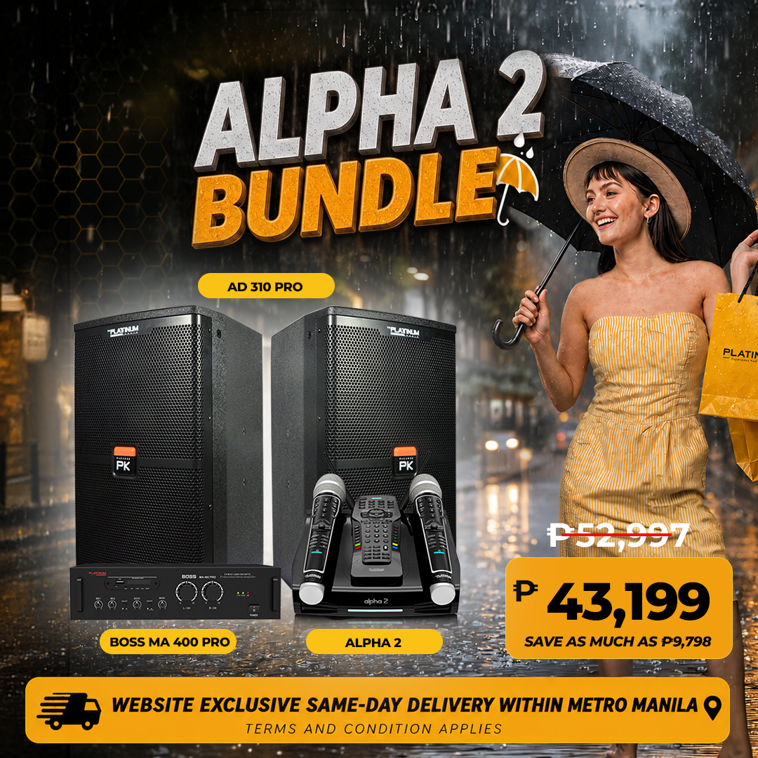 ALPHA 2 + AD-310 PRO + BOSS MA-400 PRO Bundle