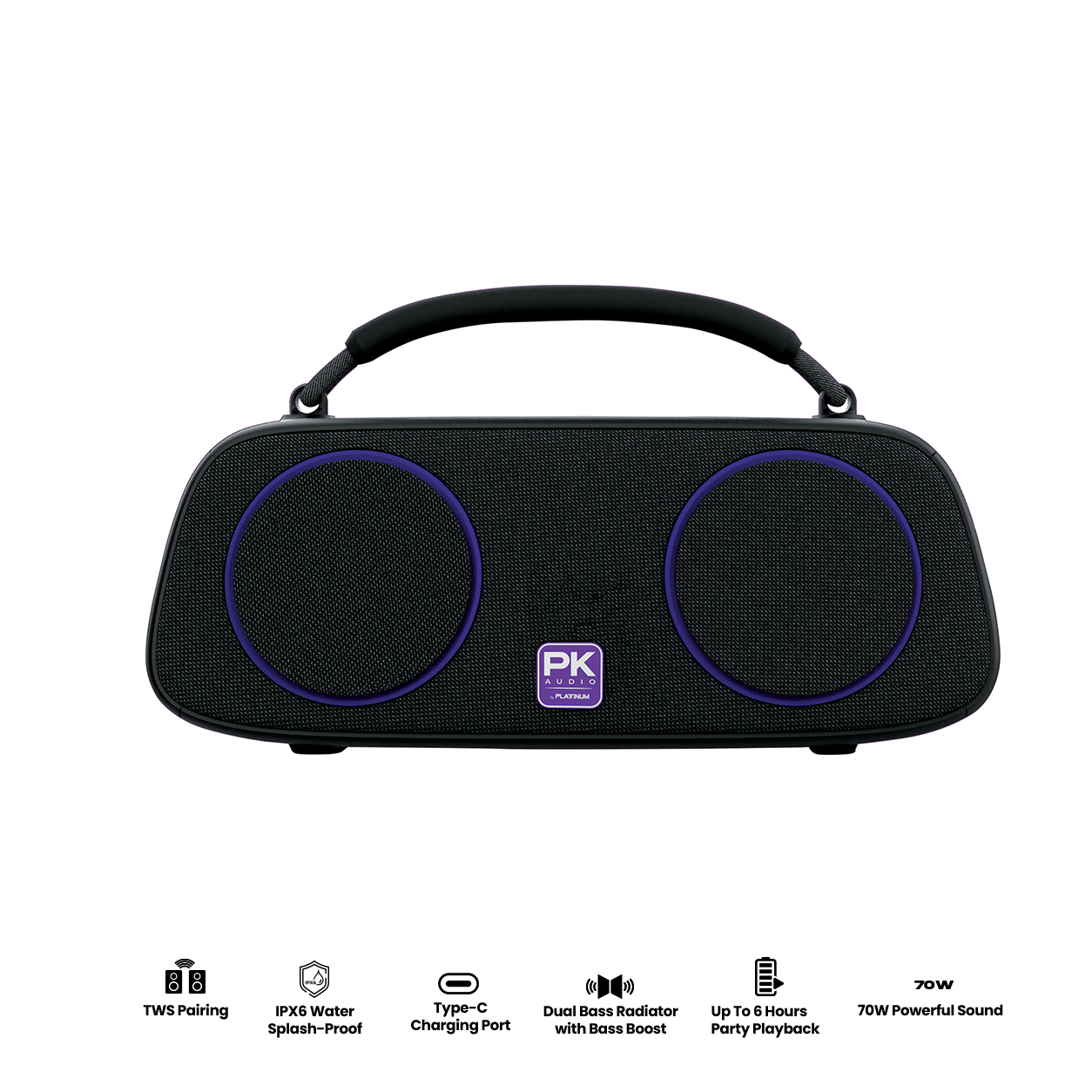 AURA Portable Bluetooth Speaker