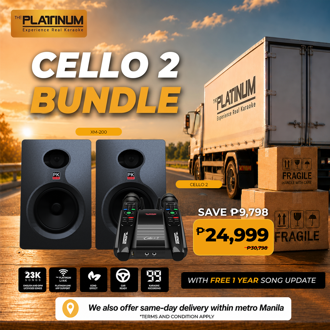 CELLO 2 + XM-200 with Free 1 Year Song Update Bundle