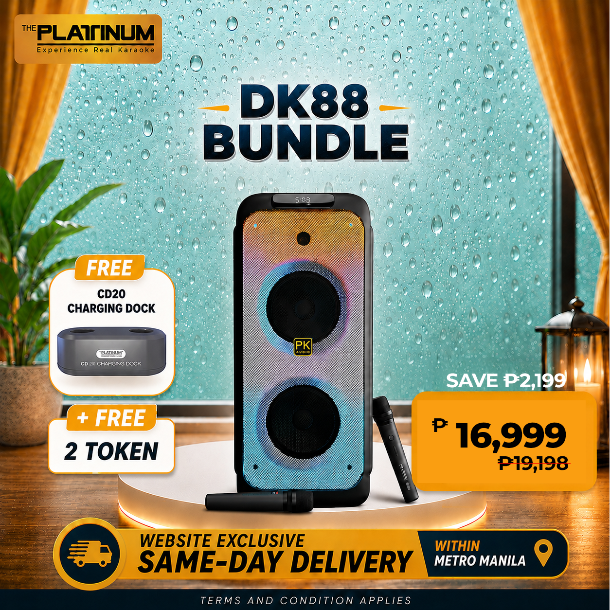 DK88 + Free 2 Token with CD20 Bundle