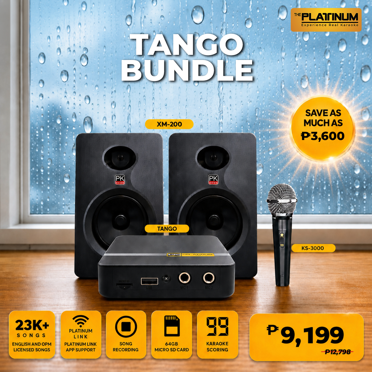 TANGO + XM200 with KS-3000 - Bundle