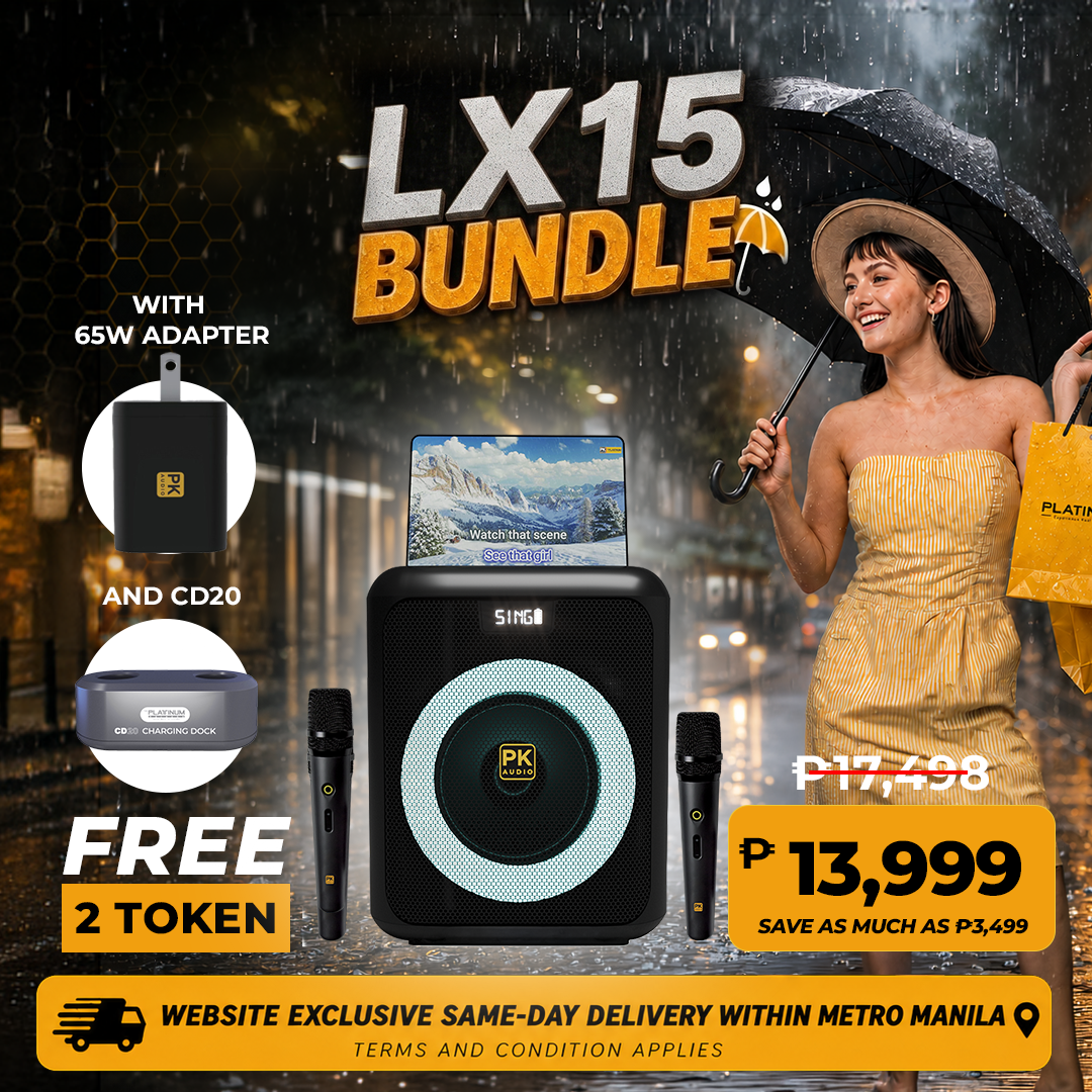 LX15 + Free 2 Token with 65W adapter and CD20 Bundle
