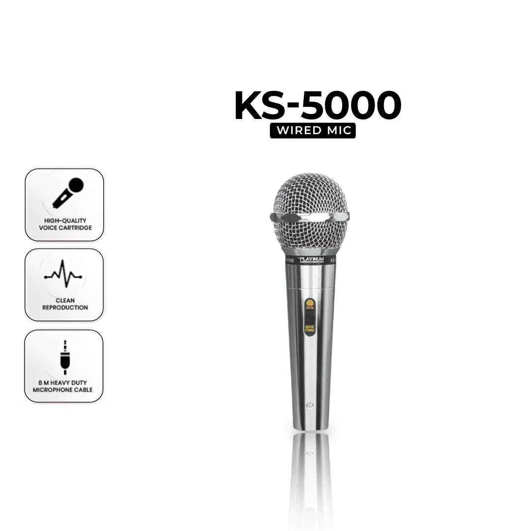 KS-5000 PROFESSIONAL DYNAMIC MICROPHONE