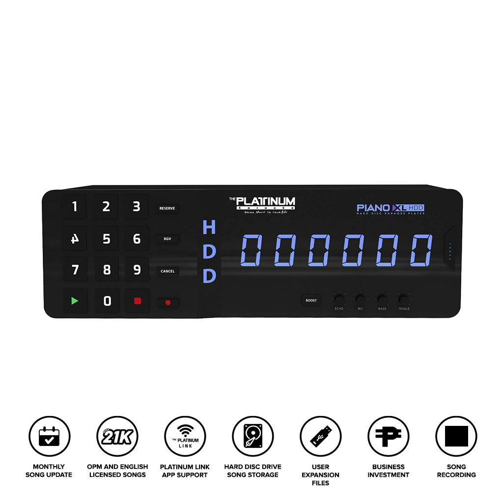 Piano XL HDD + AD-310 PRO + BOSS MA 400 PRO + U20 - Bundle