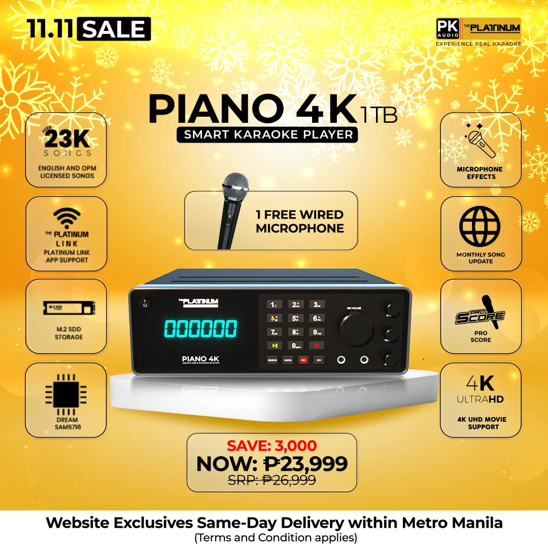 PIANO 4K 1TB SMART SSD KARAOKE