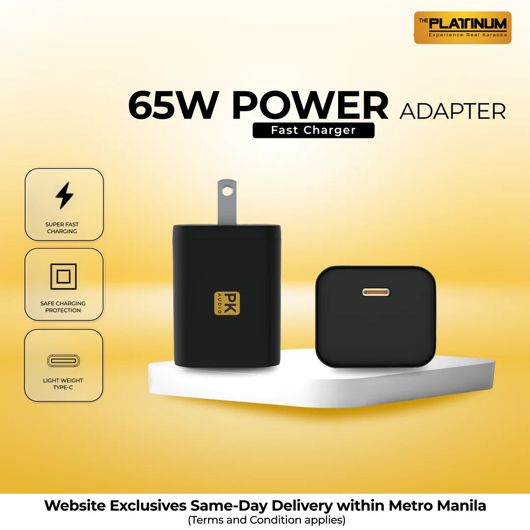 65W Power Adapter Fast Charger