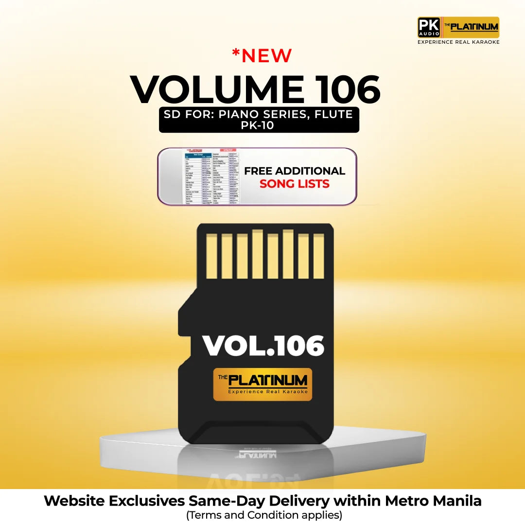 Vol.106 SD Card - Piano Series, Flute and PK-10