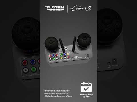 affordable karaoke machine, platinum cello 2 video