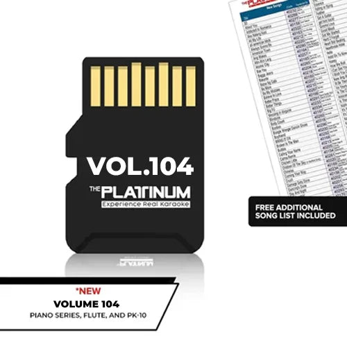 Vol.104 SD Card - Piano Series, Flute and PK-10