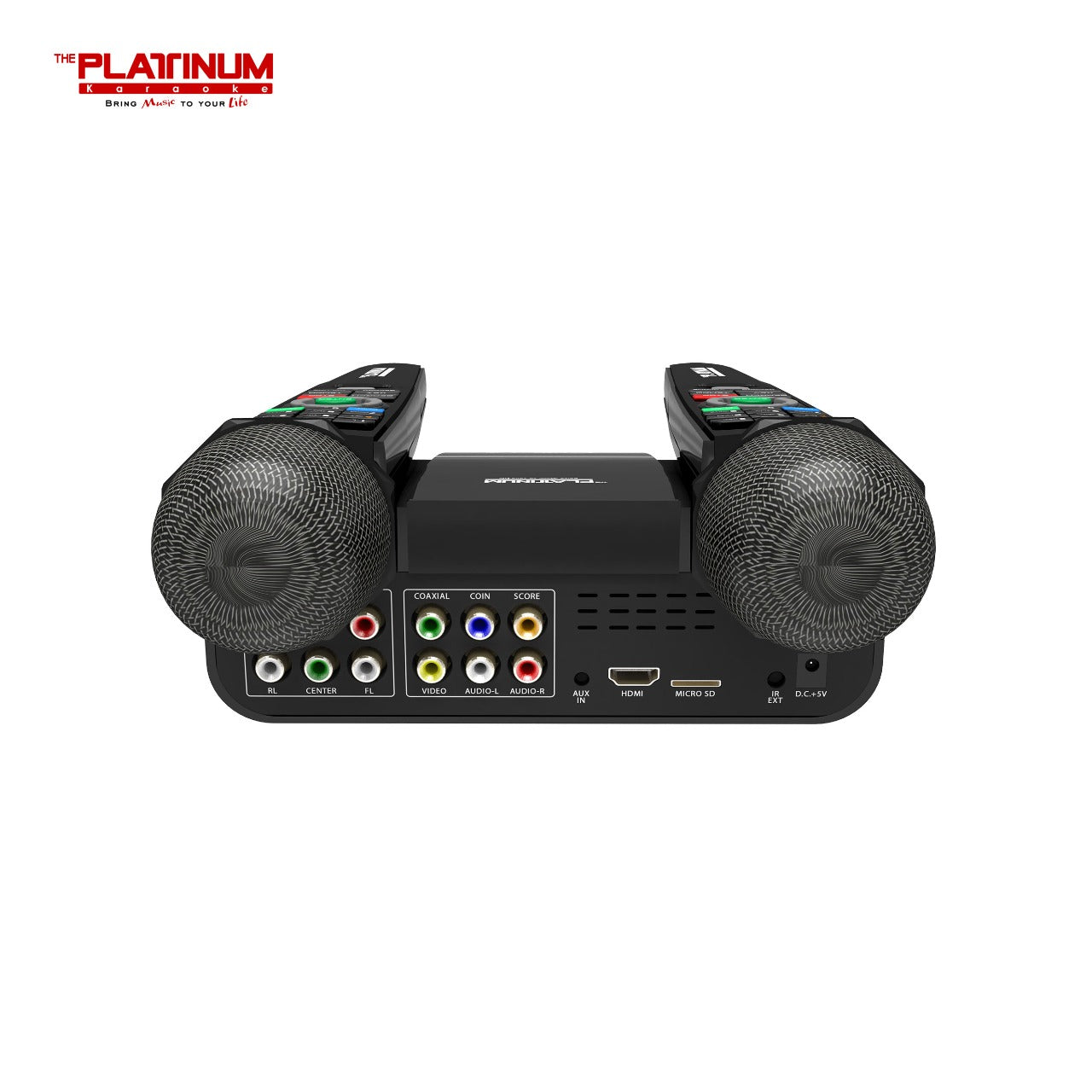 CELLO 2 UHF Wireless Microphone Karaoke Player - International Shipping