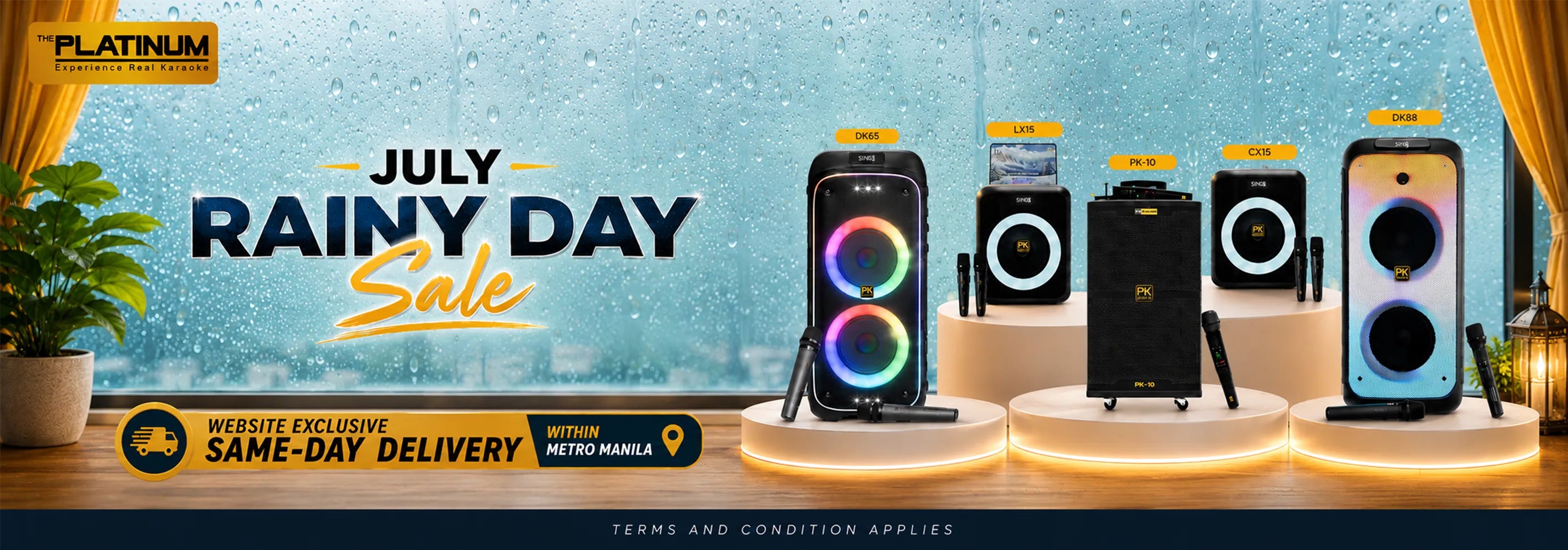 July Rainy Day Sale