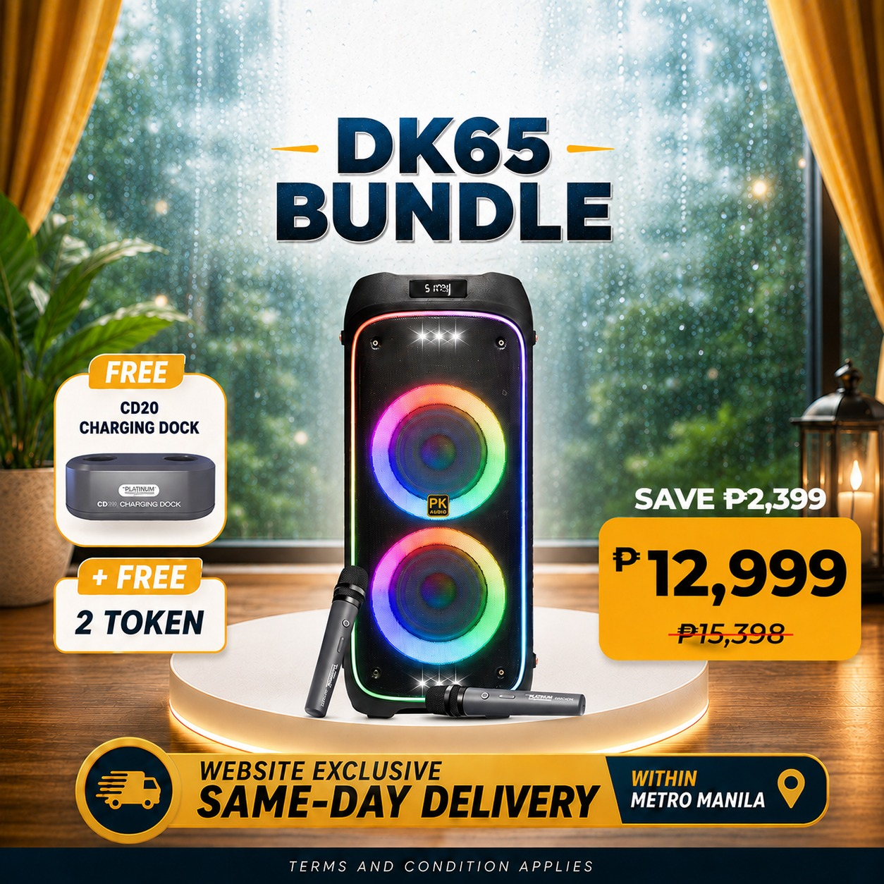 DK65 + Free 2 Token with CD20 Bundle