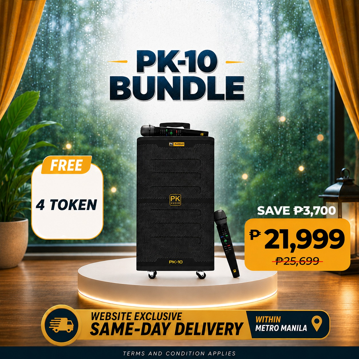 PK-10 + Free 4 Token Bundle