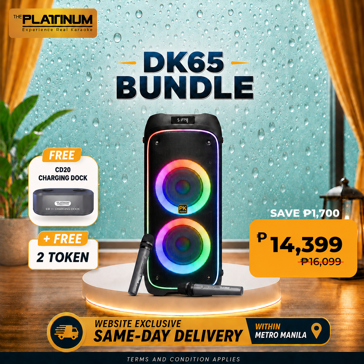 DK65 + Free 2 Token with CD20 Bundle
