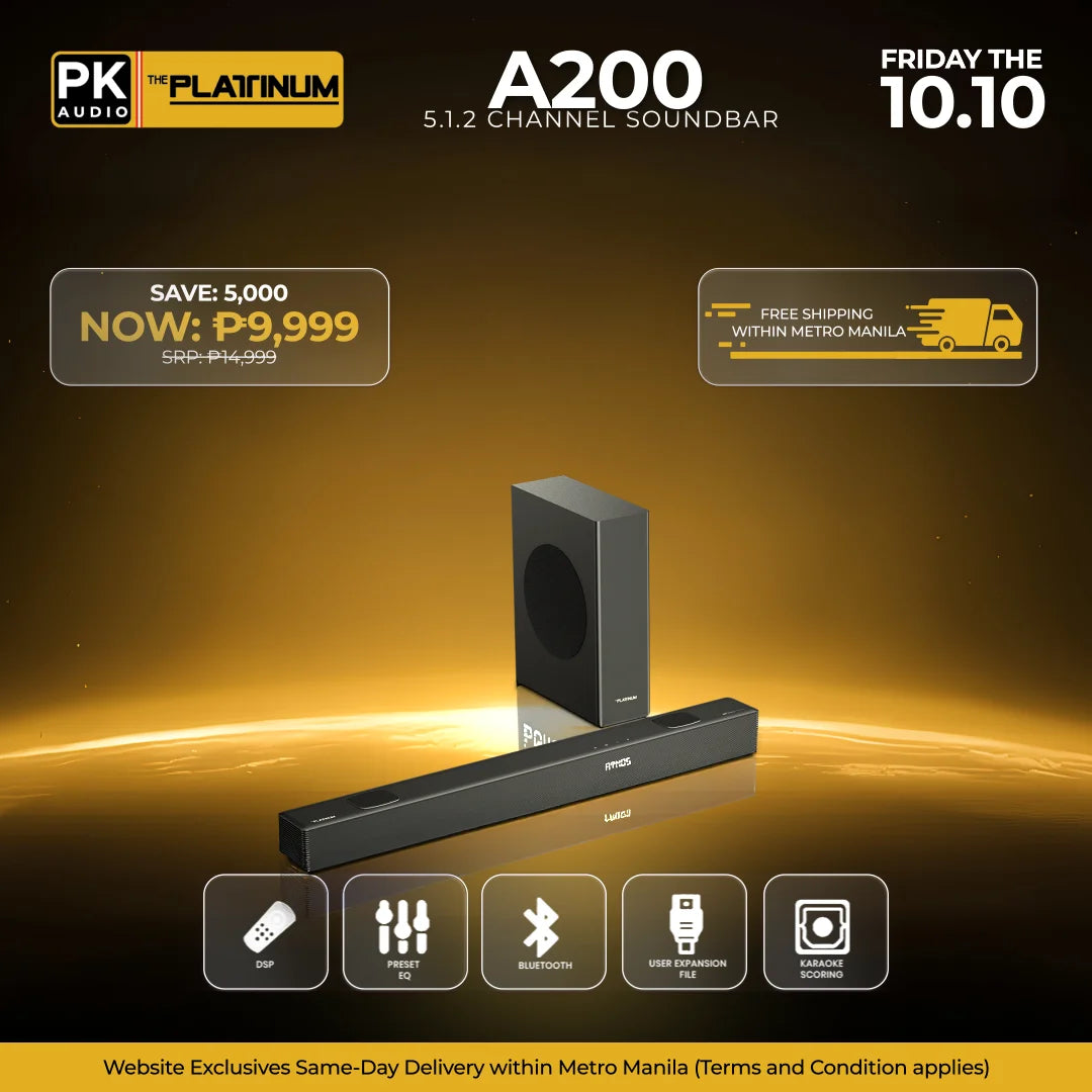 A200 - 5.1.2 Channel Soundbar