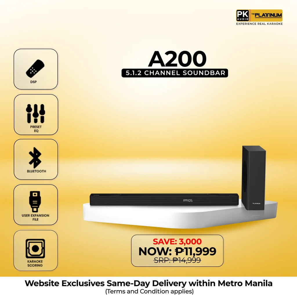 A200 5.1.2 Channel Soundbar