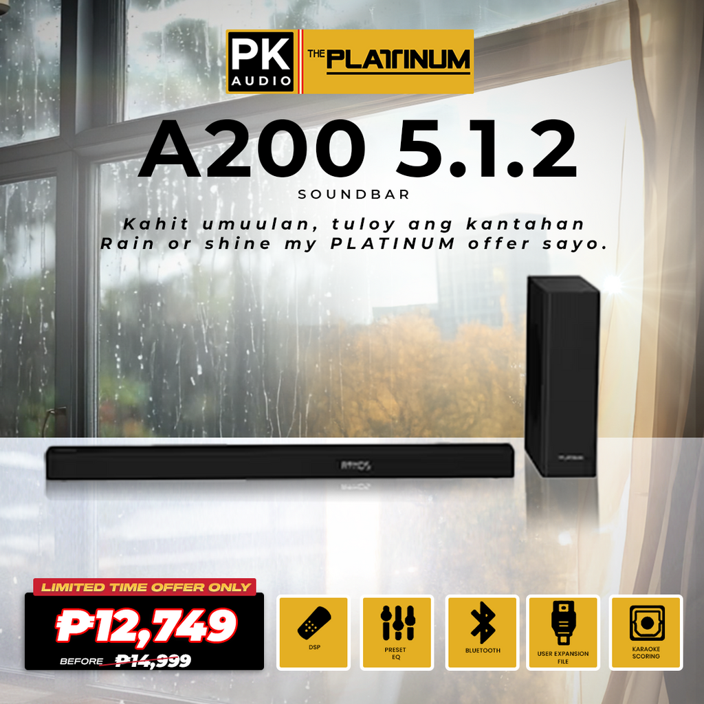 A200 5.1.2 Channel Soundbar