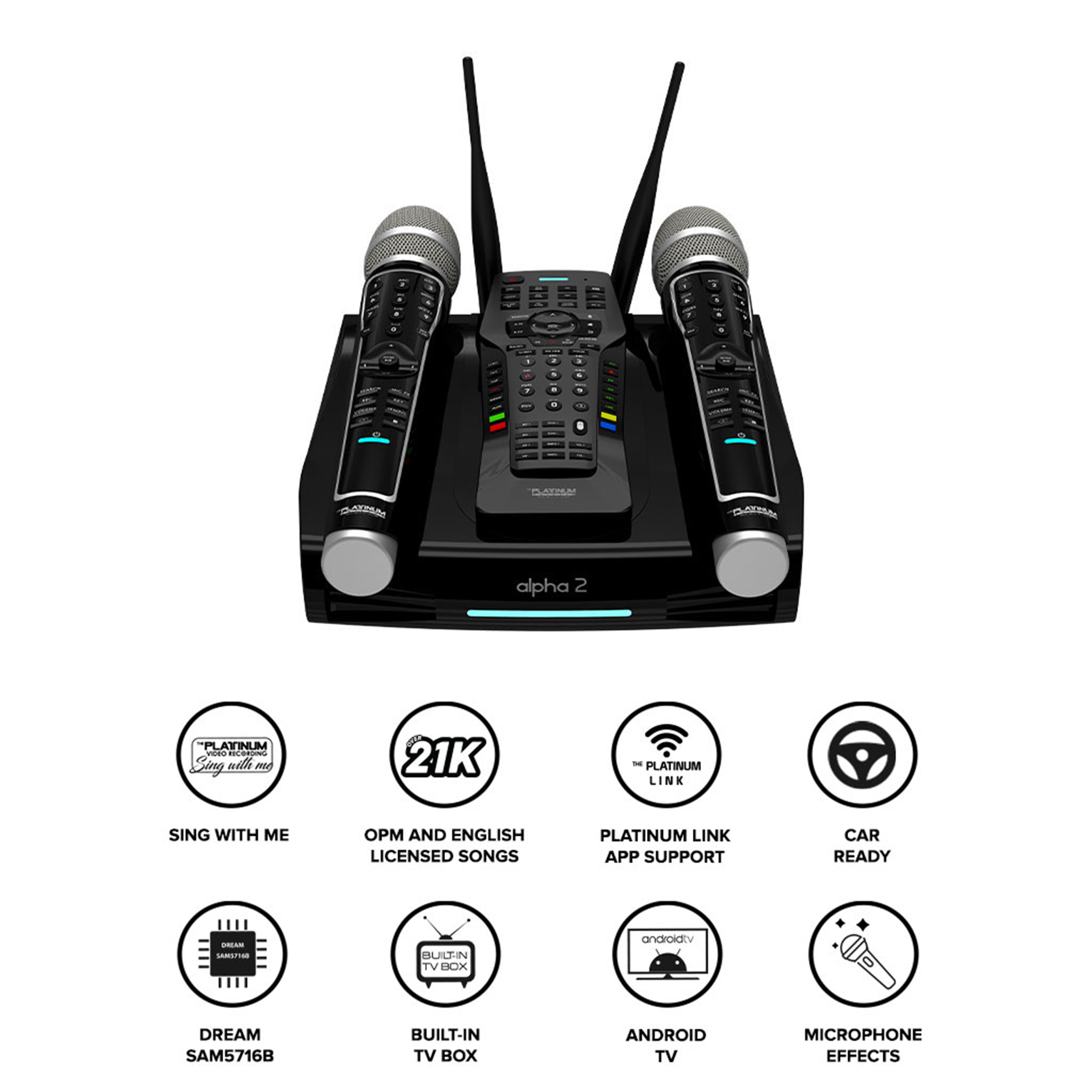 Alpha 2 + AD-310 PRO + BOSS MA 400 PRO - Bundle Rush