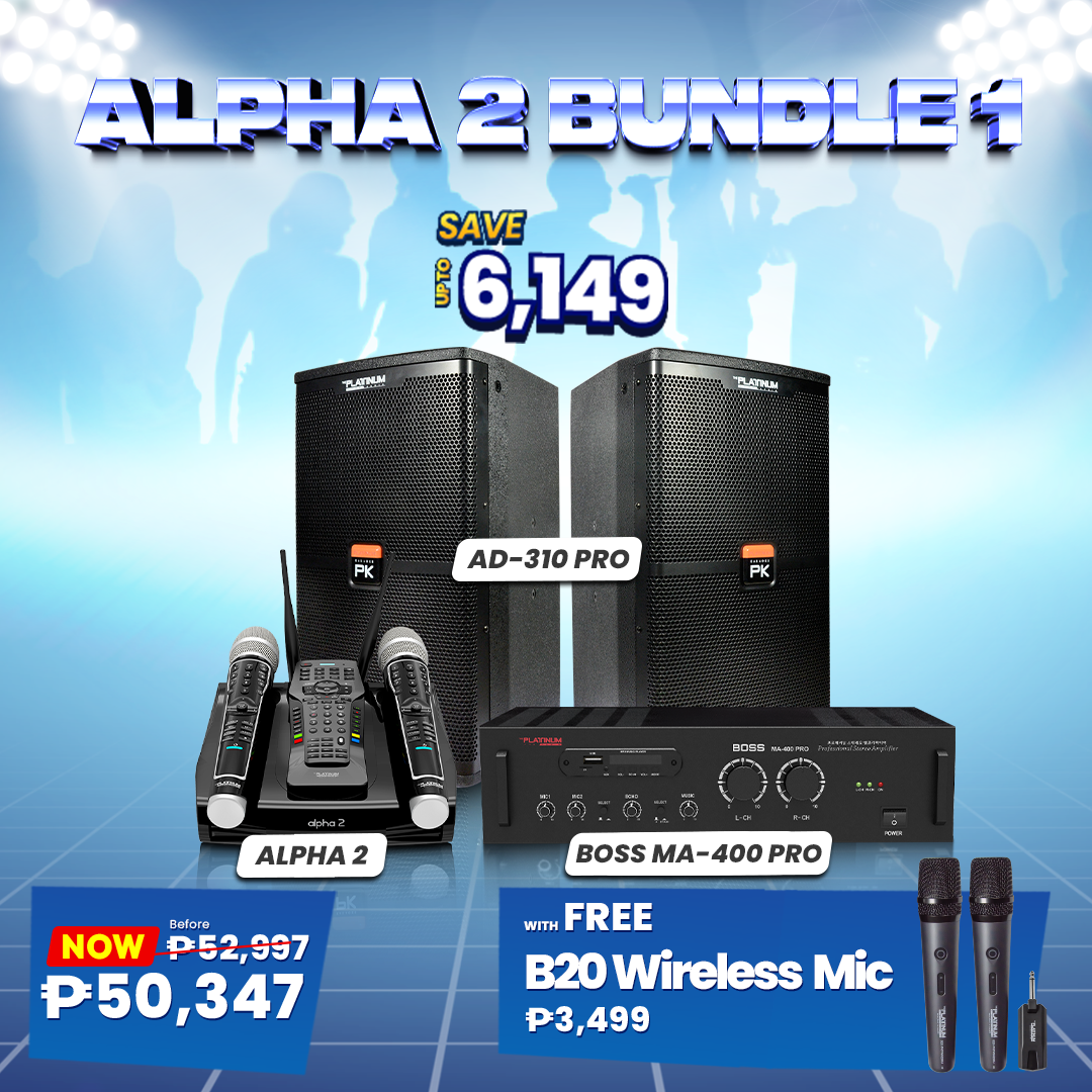 Alpha 2 AD-310 Pro BOSS MA-400 Pro FREE B20