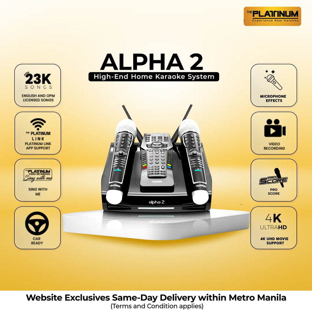 ALPHA 2 High-End Home Karaoke System