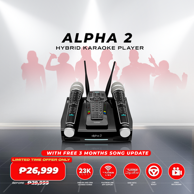 Alpha 2 with Free 3 Month Song Update