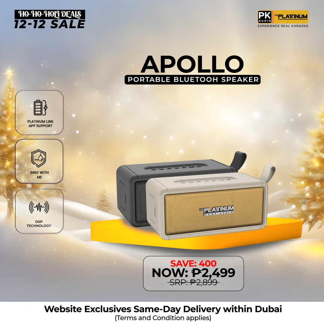 Apollo Portable Bluetooth Speakers
