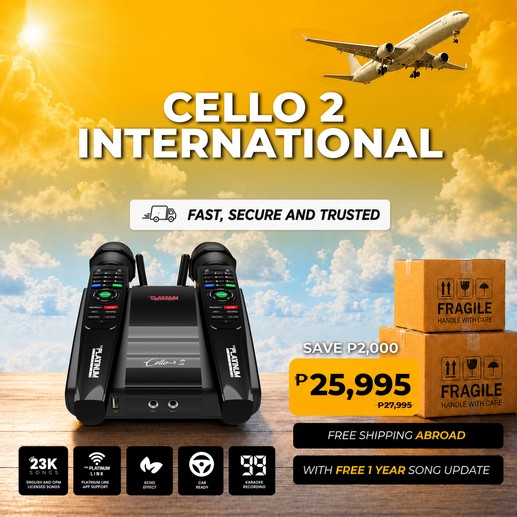 CELLO 2 with Free 1 Year Song Update - International