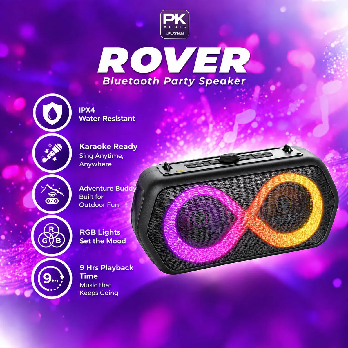 ROVER Portable BT Speaker