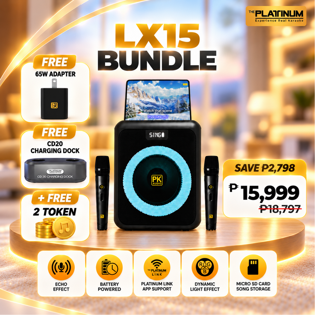 LX15 + Free 2 Token with 65W adapter and CD20 Bundle
