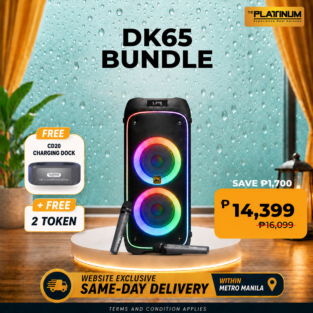 DK65 + Free 2 Token with CD20 Bundle