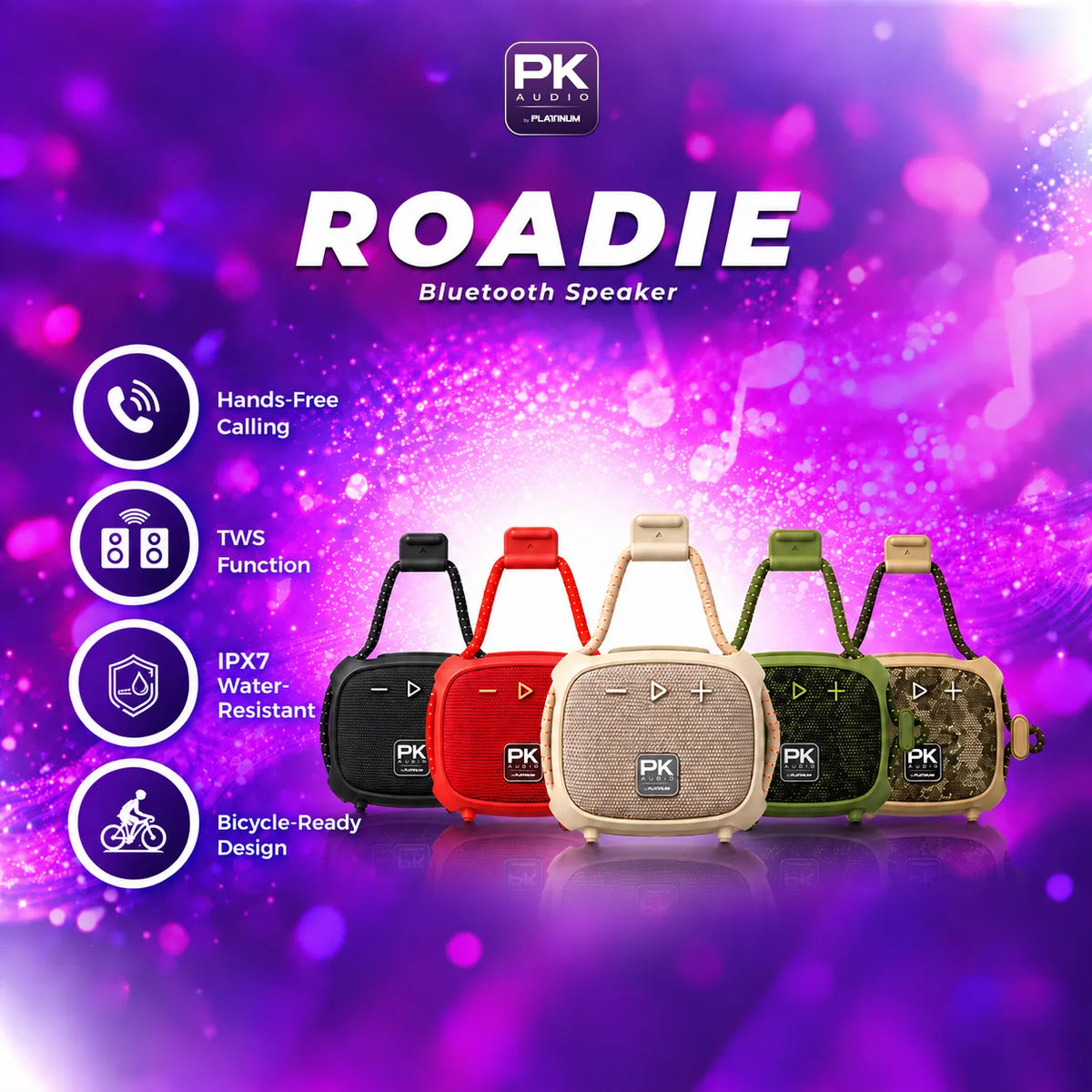 ROADIE Bluetooth Speaker