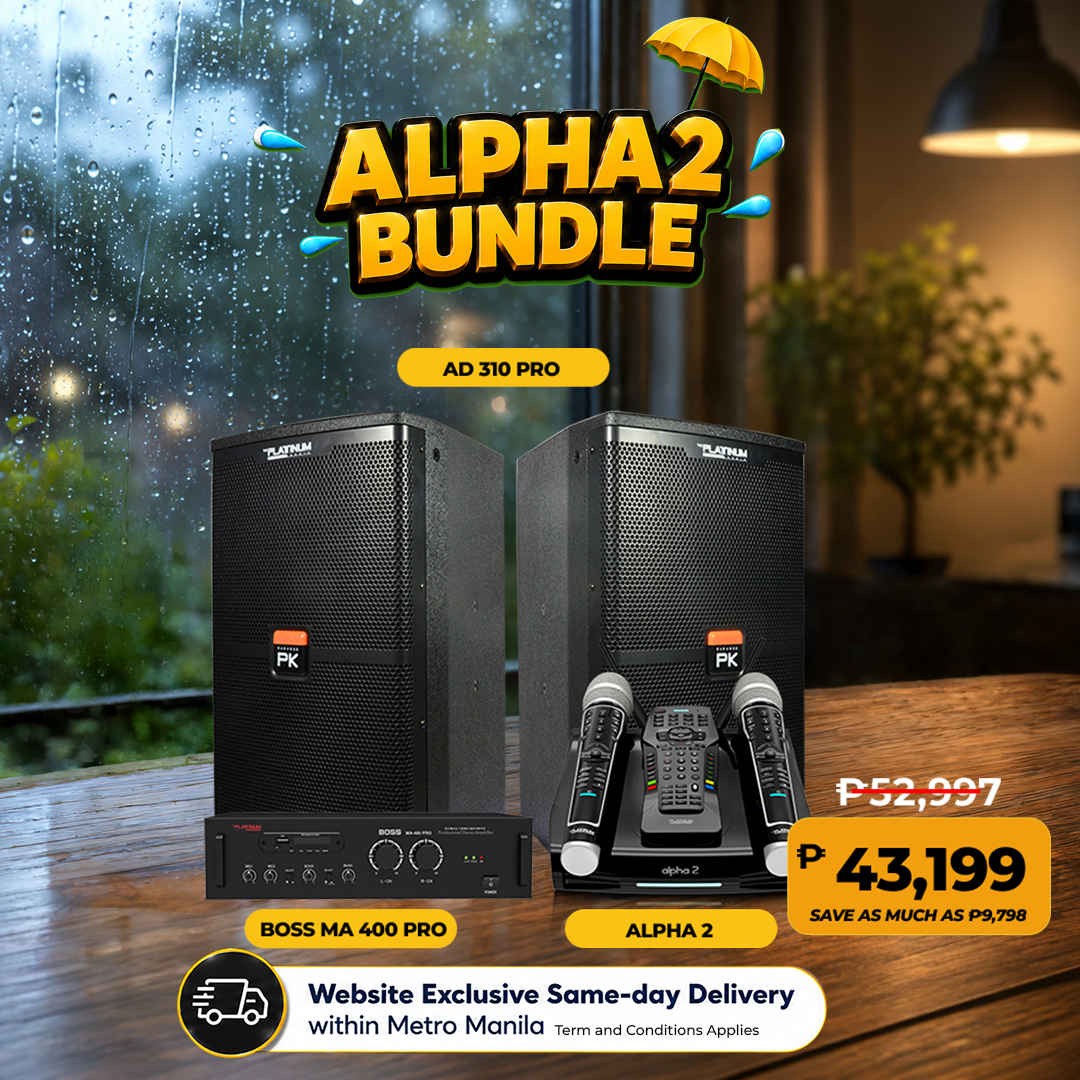 ALPHA 2 + AD-310 PRO + BOSS MA-400 PRO Bundle