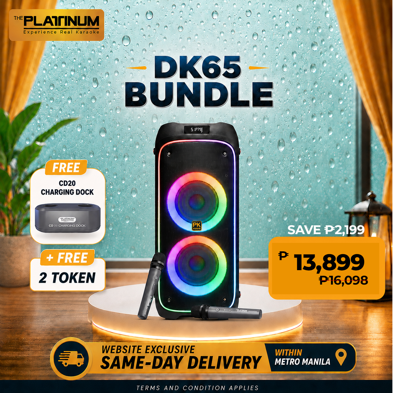 DK65 + Free 2 Token with CD20 Bundle