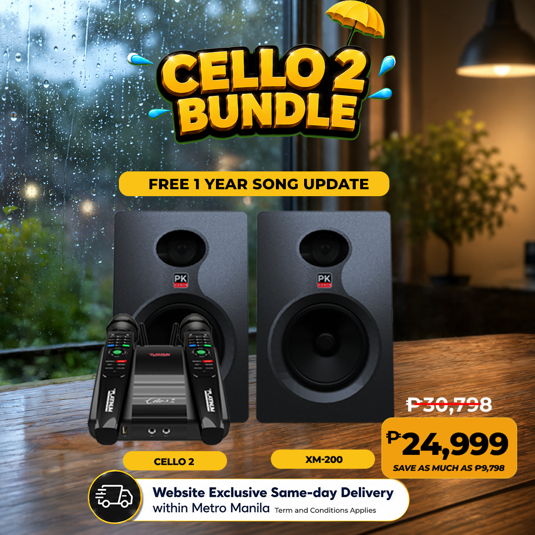 CELLO 2 + XM-200 with Free 1 Year Song Update Bundle