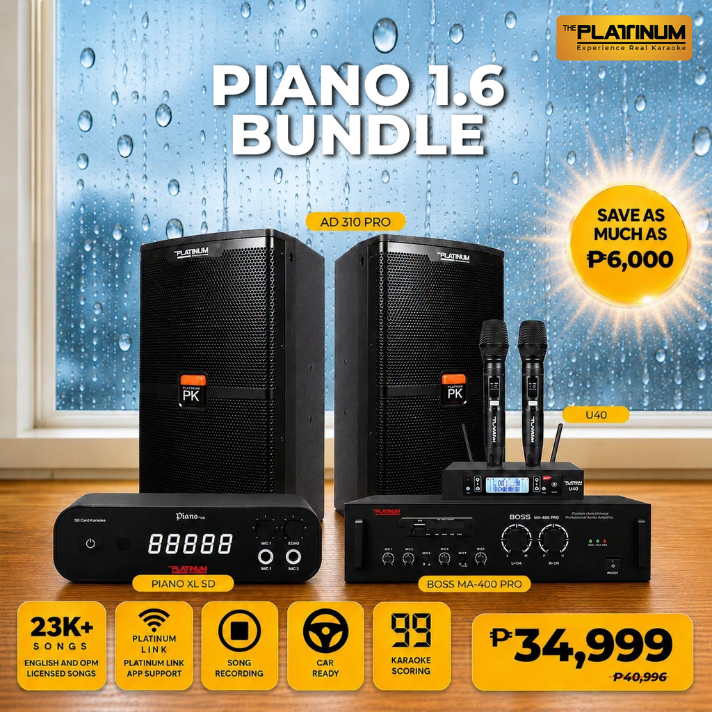 Piano 1.6 + AD-310 PRO + BOSS MA 400 PRO + U40 - Bundle