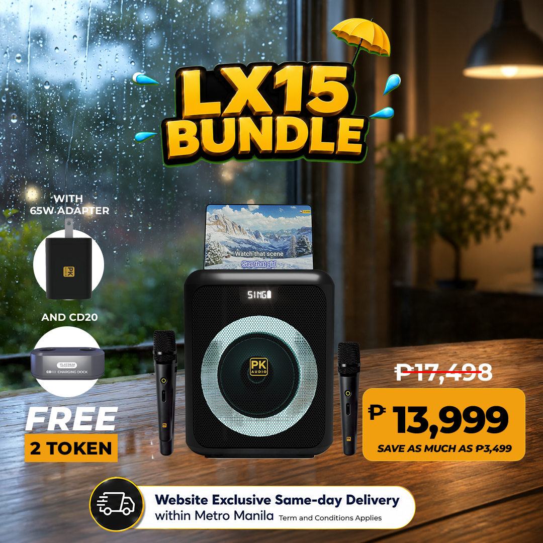 LX15 + Free 2 Token with 65W adapter and CD20 Bundle