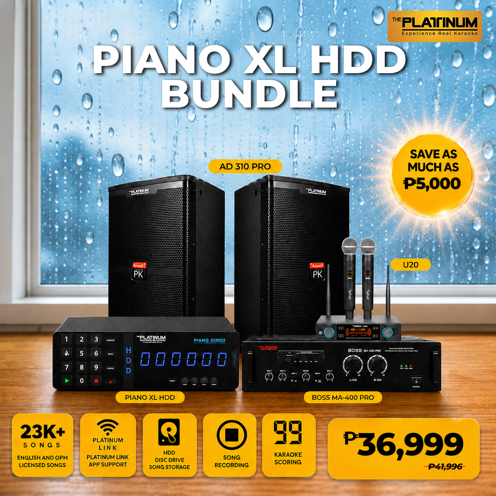 Piano XL HDD + AD-310 PRO + BOSS MA 400 PRO + U20 - Bundle