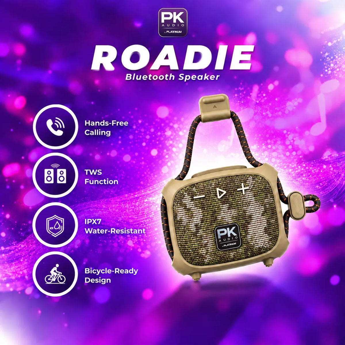 ROADIE Bluetooth Speaker