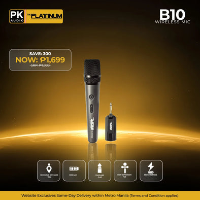 B10 Portable Wireless Microphone