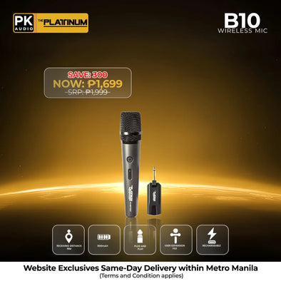 B10 Portable Wireless Microphone