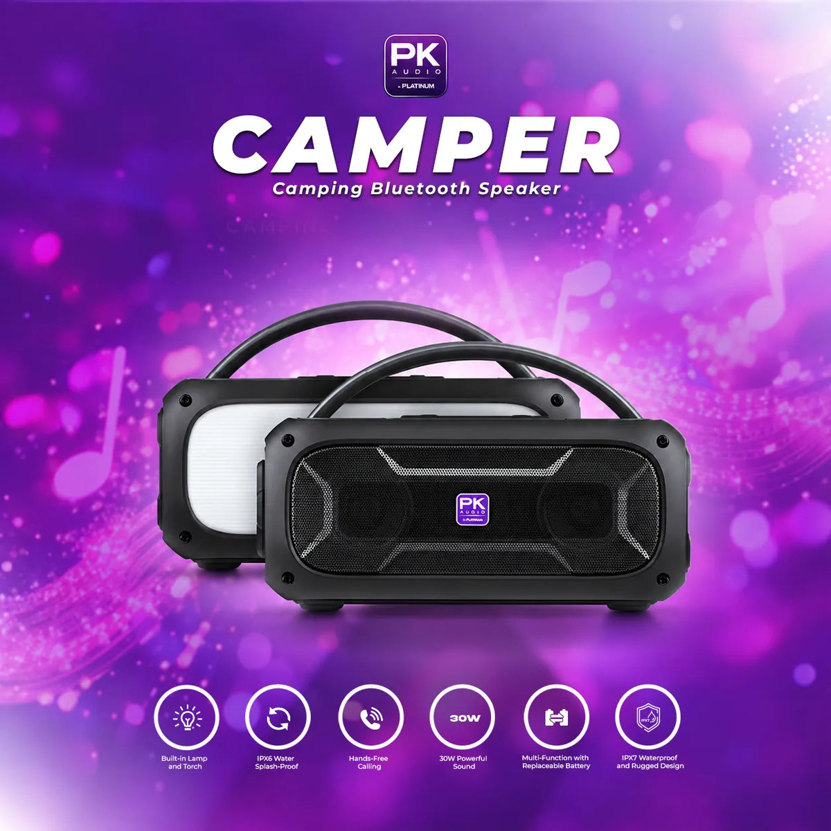 CAMPER Camping Bluetooth Speaker