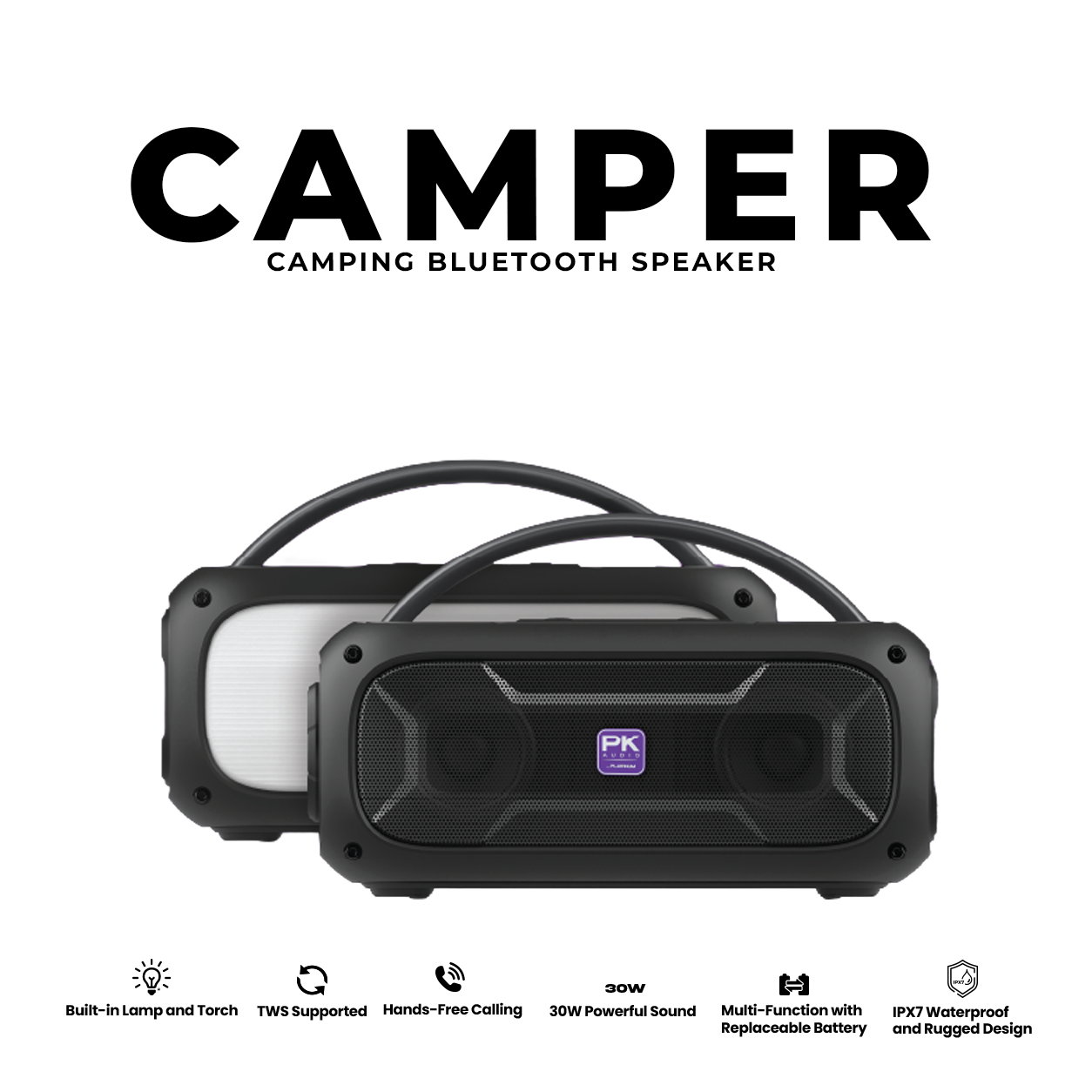 CAMPER Camping Bluetooth Speaker